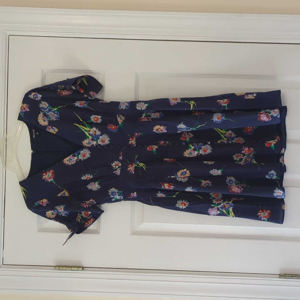 Madewell Floral Mini Dress